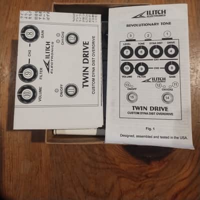 Ilitch Twin Drive Custom Dyna Distortion Overdrive w/Box image 4