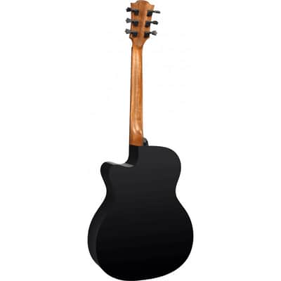 Lag Tramontane T118ACE-BLK | Auditorium Cutaway Acoustic-Electric, Black. New with Full Warranty! image 5