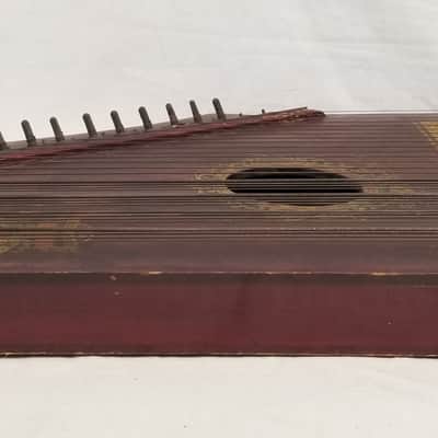 Oscar Schmidt Antique Menzenhauer Guitar-Zither No. 2, Special Hudson-Fulton Model, 31-String, 1909 image 5