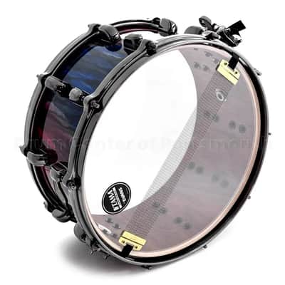 Tama Starclassic G-Walnut/Birch Snare Drum 14x6.5 Crimson Sapphire Cascade image 4