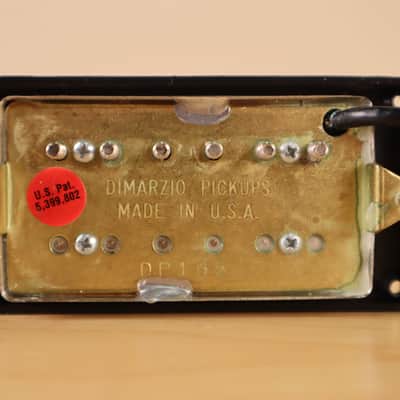 1990s DiMarzio DP-195 Classic PAF Humbucker Pickup 7.69ohms Nickel image 9