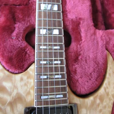 Ibanez USA Custom UCEWQM 1990 Quilted Maple image 5