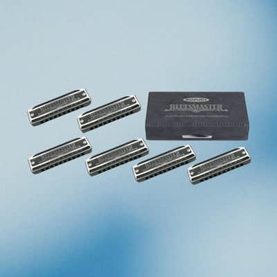 Suzuki MR-250-SN Bluesmaster Harmonica 6-Piece Set *USA Small Business* image 2