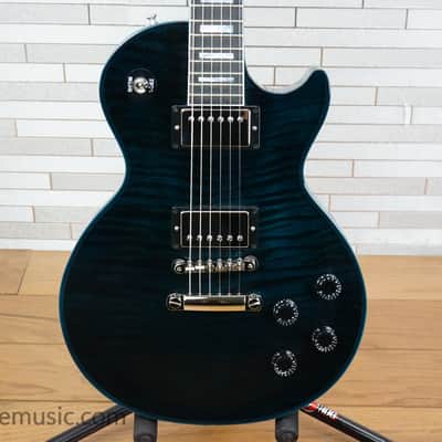 Gibson Custom Shop Les Paul Axcess Custom Figured with Stopbar Tailpiece - Peacock Widow image 1