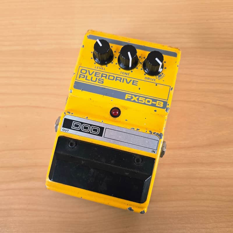 DOD FX50-B Overdrive Plus USA Guitar Effect Pedal image 1