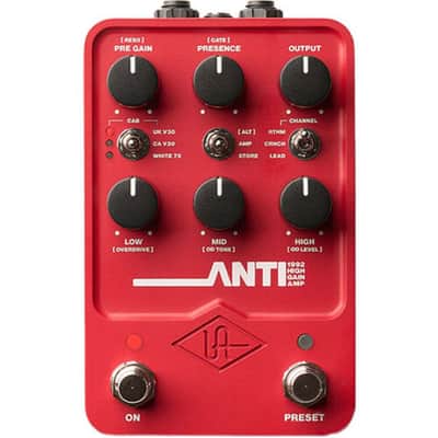 Universal Audio ANTI 1992 High Gain Amp Modeling Pedal w/ Bluetooth image 1