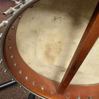 Used A.C. Fairbanks Co. Makers Boston, MASS. 5 String Banjo Late 1890s?? Open Back AS IS image 20