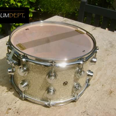 ✮ IMMACULATE, UNPLAYED ✮ DW COLLECTORS SERIES * VLT * 14 x 8 DEEP ✮100% Maple SNARE ✮ BROKEN GLASS ✮ True Hoops ✮FAT SOUND ! image 13