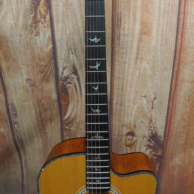 PRS SE A50E Angelus with Fishman Sonitone Pickup 2022 - Present - Natural with Black Gold Burst image 3
