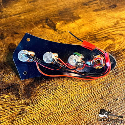Economy Loaded J-Bass Loaded Control Plate (2020s - Chrome) image 3