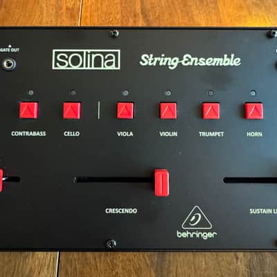 Behringer Solina String Ensemble 49-Voice Synthesizer 2023 - Present - Black image 5