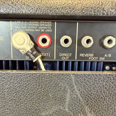 Yamaha G100-112 Vintage 100-Watt 1x12 Solid State Guitar Combo Amp Made in Japan Early 1980's image 12