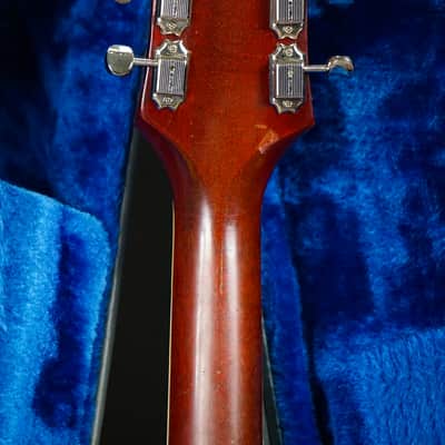 1962 Epiphone USA EA-7P 'Professional' Cherry Red - Mini PAF ES-335 Body w/ Case image 12