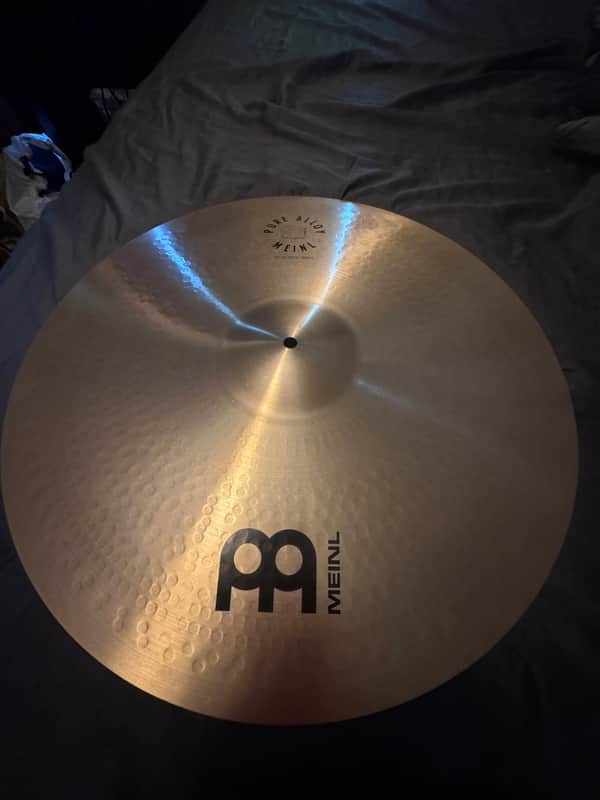 Meinl 22" Pure Alloy Medium Crash Cymbal 2017 - Present - Traditional image 1