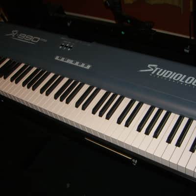 Studiologic SL990 Pro Hammer Action 88-Key MIDI Controller 2000s Blue image 1