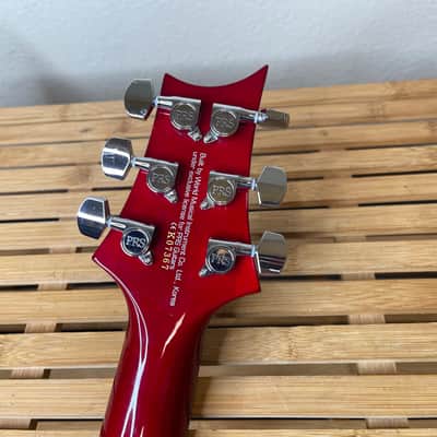 PRS SE Custom Electric Guitar - Orange Quilt image 10