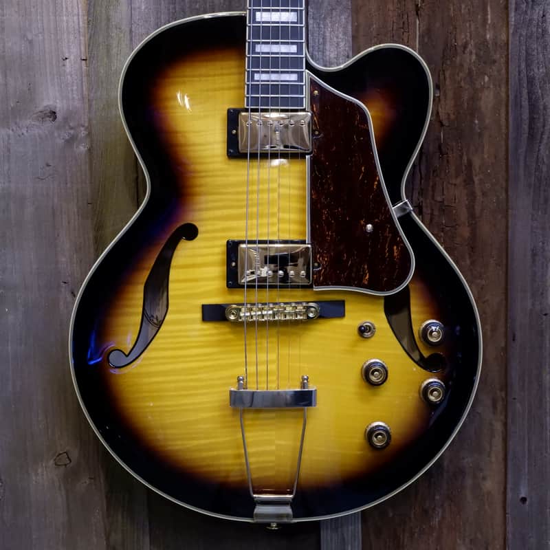 Ibanez AF95FM-AYS Artcore Expressionist 2018 - Present - Antique Yellow Sunburst image 1