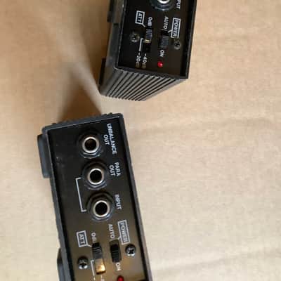 2 X Boss DI-1 Direct Box 2010s - Black / 2 units ! image 4