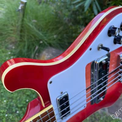 1975 Rickenbacker 4001 Bass - Fireglo - Clean Beauty - OHSC image 9