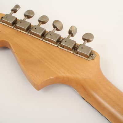 Fender Custom Shop 1964 Jaguar Journeyman Relic 3A Rosewood Fingerboard Faded Aged Burgundy Mist Metallic CZ585064 image 7