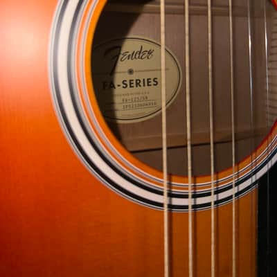 Fender FA-115 Dreadnought 2010s - Sunburst image 2