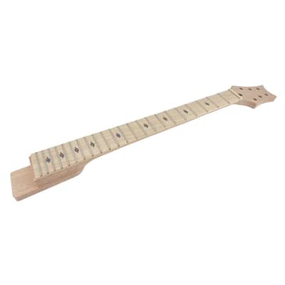PRS Style Electric Guitar Neck – Mahogany with Maple Fretboard & Bird Inlay image 1