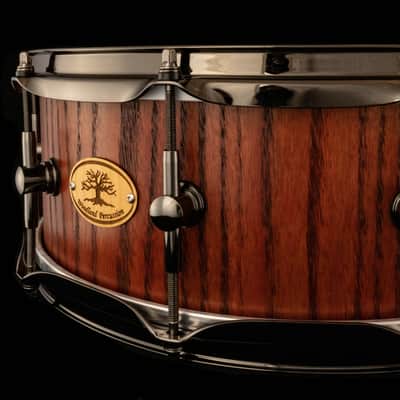 Woodland Percussion 14x5.5" Red Oak Stave Snare Drum image 2