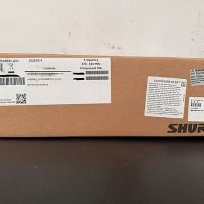 Shure ULXD2 / B58=-G50 2010s - Black image 2
