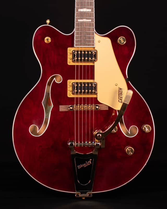 Gretsch G5422TG Electromatic Hollow Body Double-Cut with Bigsby, Laurel FB, Walnut Stain image 1