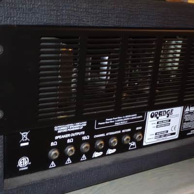 Orange Dual Dark 50 2-Channel 50-Watt Guitar Amp Head 2014 - 2023 - Black image 6