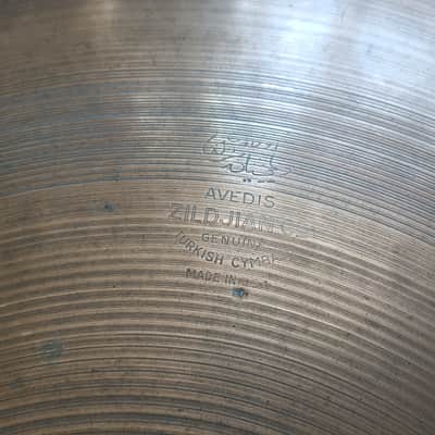 Zildjian 22" A. Zildjian Large Stamp Ride Cymbal 1953 - 1957 - Traditional image 6
