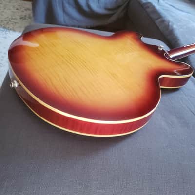 Epiphone ES-335 Figured 1G [Flame Maple /Iced Tea] | Serial No. 21021530504 image 20