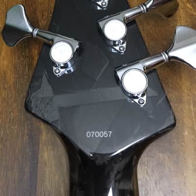 Modulus Flea FB 5  2007 Black with graphite pickguard image 7