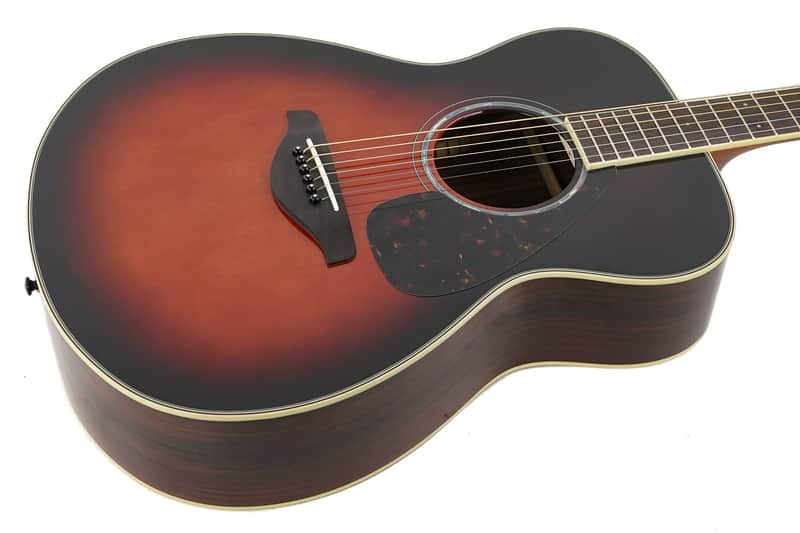 yamaha fs830 tobacco sunburst A1M TBS Acoustic-Electric Guitar When it was introduced in 1966 Yamaha FS830 Acoustic Guitar, Tobacco
