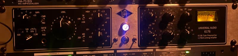 Universal Audio 6176 Channel Strip 2003 - Present Silver image 1