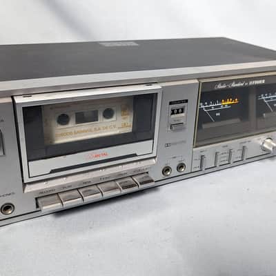 Fisher CR-110 Stereo Cassette Recorder Silver - For Parts or