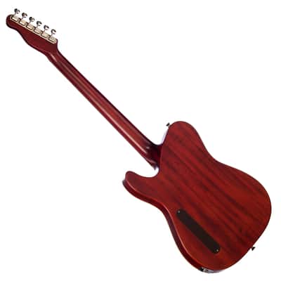 2013 Fibenare Guitars Roadmaster '56 Custom Thinline Flame Maple / Korina - Faded Cherry Sunburst - FEATHERWEIGHT Custom Boutique Electric - USED! image 10