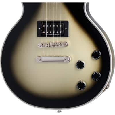 Epiphone Adam Jones 1979 Les Paul Custom Electric Guitar - Antique Silverburst image 7