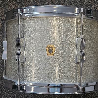 Ludwig Club Date 60's era in Silver Sparkle image 3