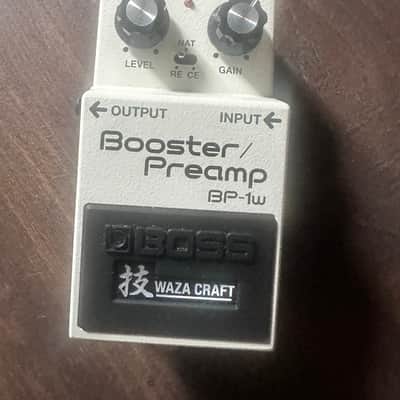 Boss BP-1W Booster / Preamp Waza Craft 2023 - Present - White image 2