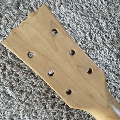 Harley Benton LP Style Semi Finished Guitar Project, Maple Neck, Rosewood Fingerboard image 12