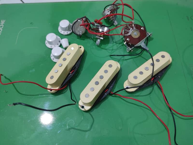 PRS Silver Sky Pickups Set SE 635JM S Pickups With Knobs Switch Tip & Wiring Harness image 1
