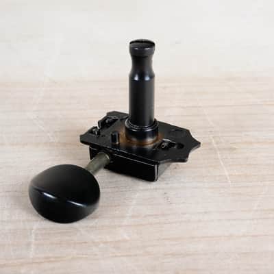 Tokai Deluxe Machine Head Black Low E Treble Side Tuner for Stratocaster, Telecaster, GoldStar Sound, Silver Star, Tuners Springy Sounds, ect image 2