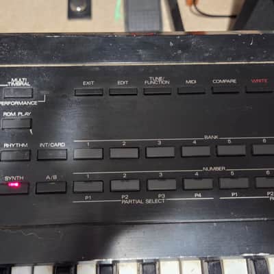 Roland D-10 61-Key Multi-Timbral Linear Synthesizer 1988 - 1992 - Black image 4