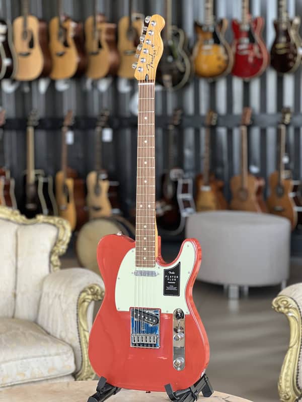 FENDER Player Plus Telecaster PF Fiesta Red image 1