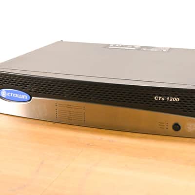 Crown CTs 1200 Two-Channel 600W Power Amplifier CG01YVN image 1