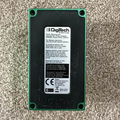 DigiTech X-Series Synth Wah Envelope Filter 2010s - Green image 2