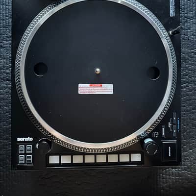 Reloop RP8000 Mk2 Advanced Hybrid Torque Turntable with Digital Control Section 2019 - Present - Black Serato DJ image 2