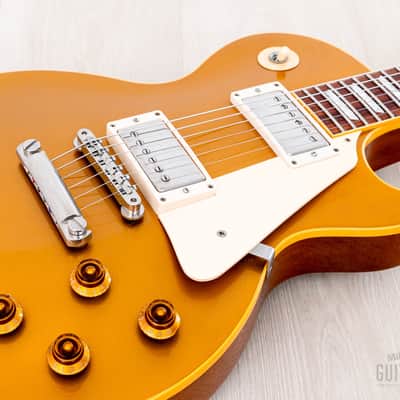 1996 Gibson Custom Shop Historic ‘57 Les Paul Standard Goldtop R7 w/ Case image 6