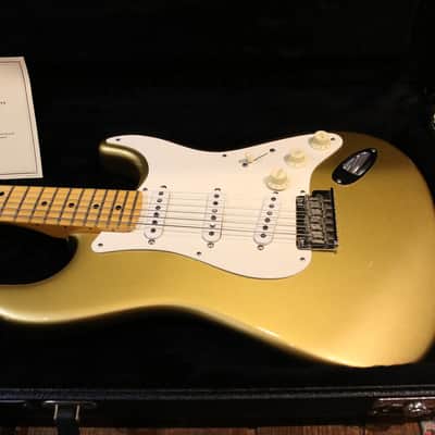 Fender Lincoln Brewster Stratocaster 2019 - Present - Aztec Gold image 6